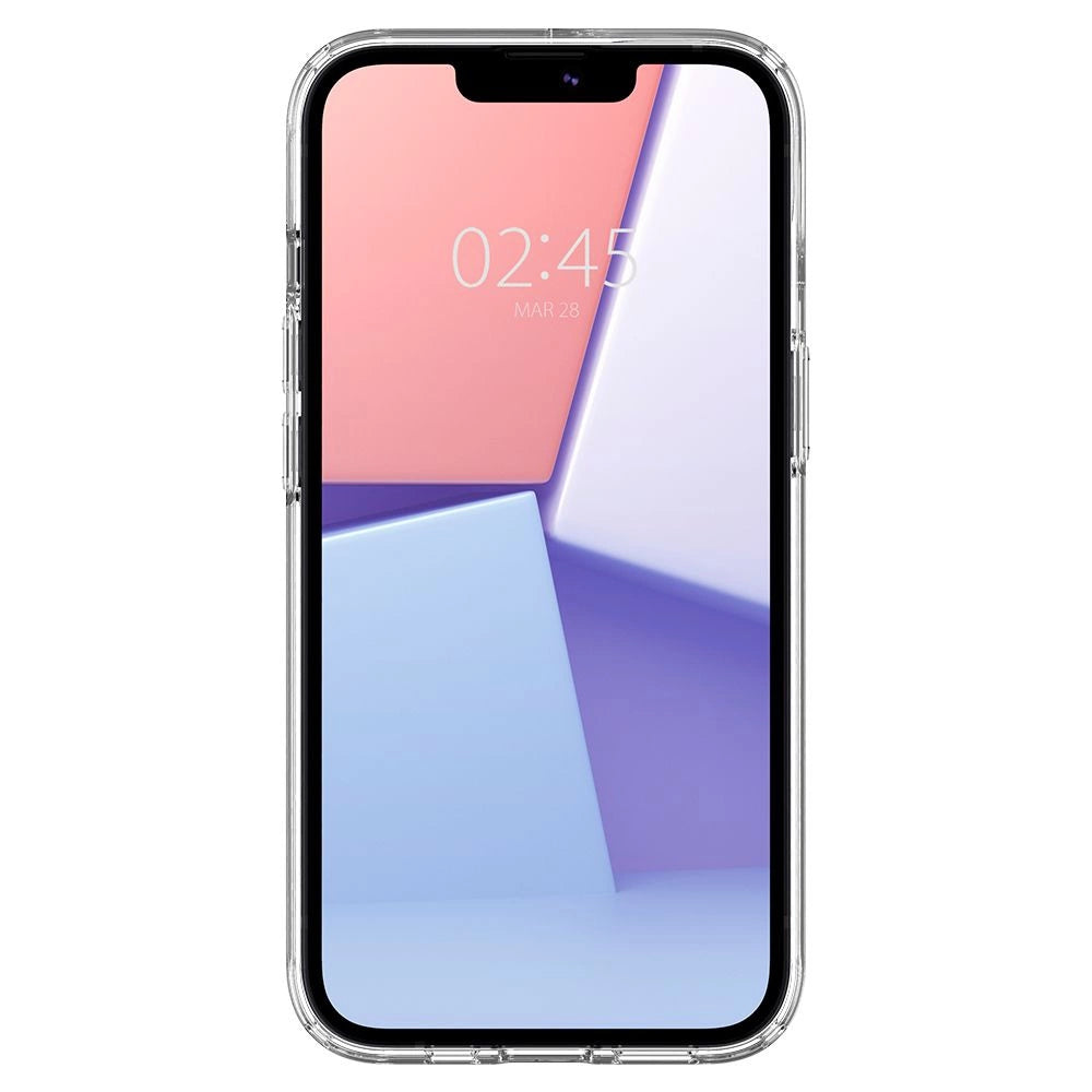 Etui Spigen Ultra Hybrid Mag z MagSafe na iPhone 13 mini - białe – zdjęcie 14