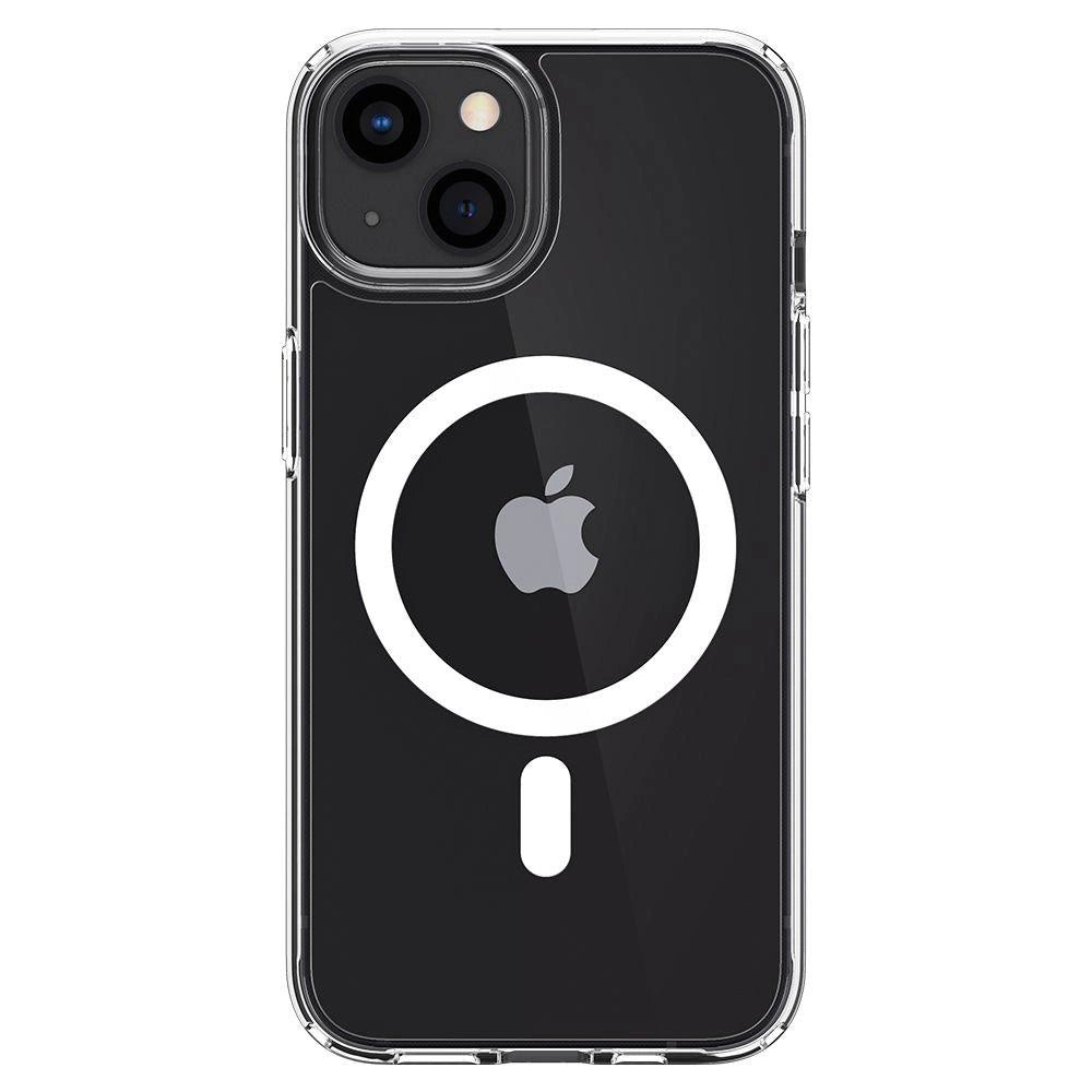 Etui Spigen Ultra Hybrid Mag z MagSafe na iPhone 13 mini - białe – zdjęcie 3