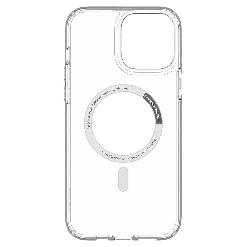 Etui Spigen Ultra Hybrid Mag z MagSafe na iPhone 13 Pro - białe – zdjęcie 13