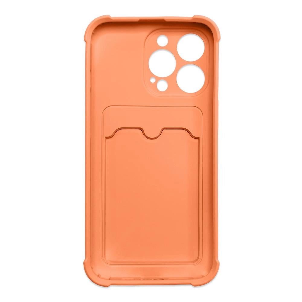 Card Armor Case na kartę silikonowe pancerne etui Air Bag pomarańczowy – zdjęcie 2