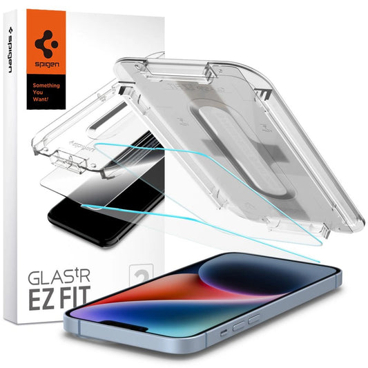 Szkło hartowane Spigen na iPhone 13 / 13 Pro / 14 / 16e / 17e- 2 szt.