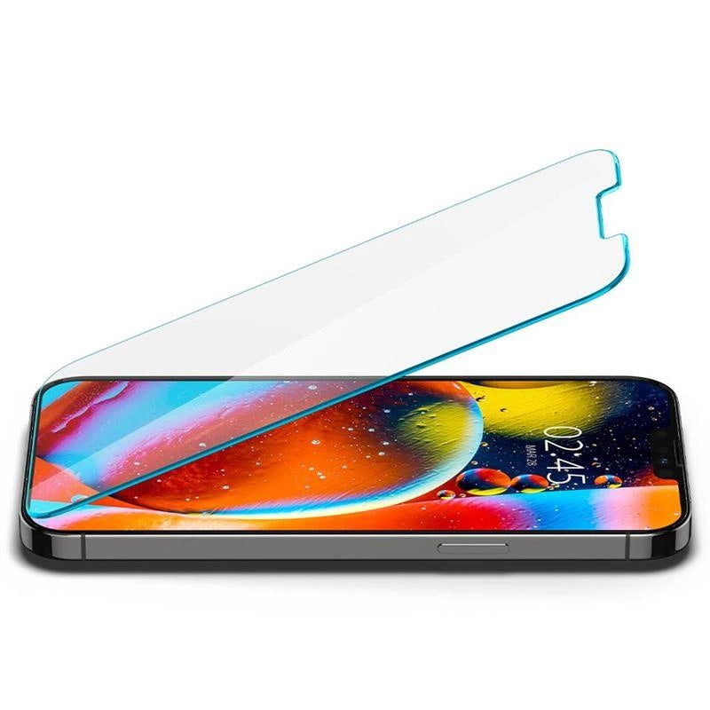 Szkło hartowane Spigen na iPhone 13 / 13 Pro / 14 / 16e / 17e- 2 szt. – zdjęcie 11