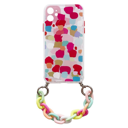 Color Chain Case żelowe do Samsung Galaxy A22 5G wielokolorowy (2)
