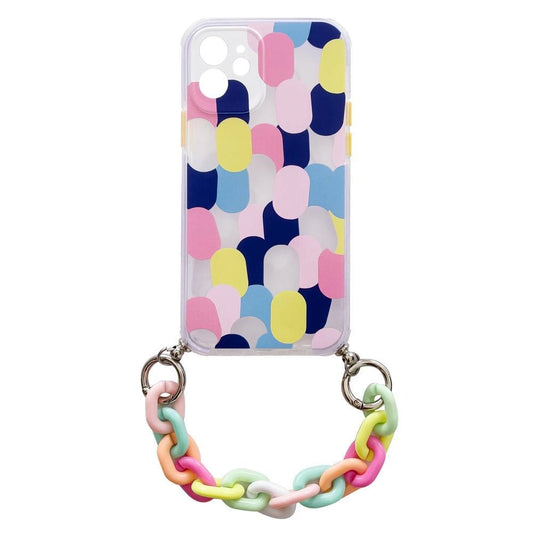 Color Chain Case żelowe do Samsung Galaxy A72 4G wielokolorowy (1)