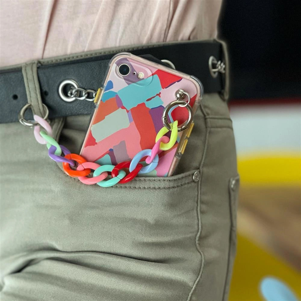 Color Chain Case żelowe elastyczne etui z do Xiaomi Redmi Note 10 – zdjęcie 4