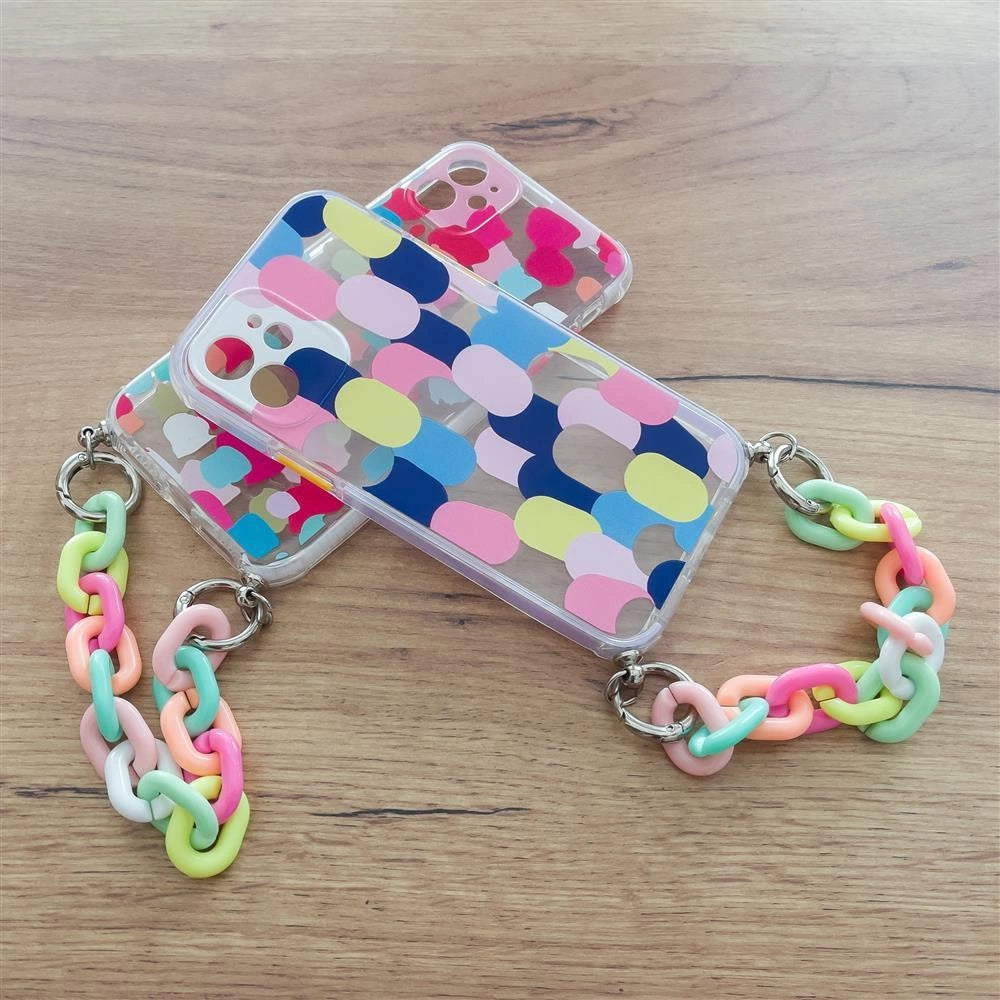 Color Chain Case żelowe do Xiaomi Redmi Note 10 5G wielokolorowy (3) – zdjęcie 8