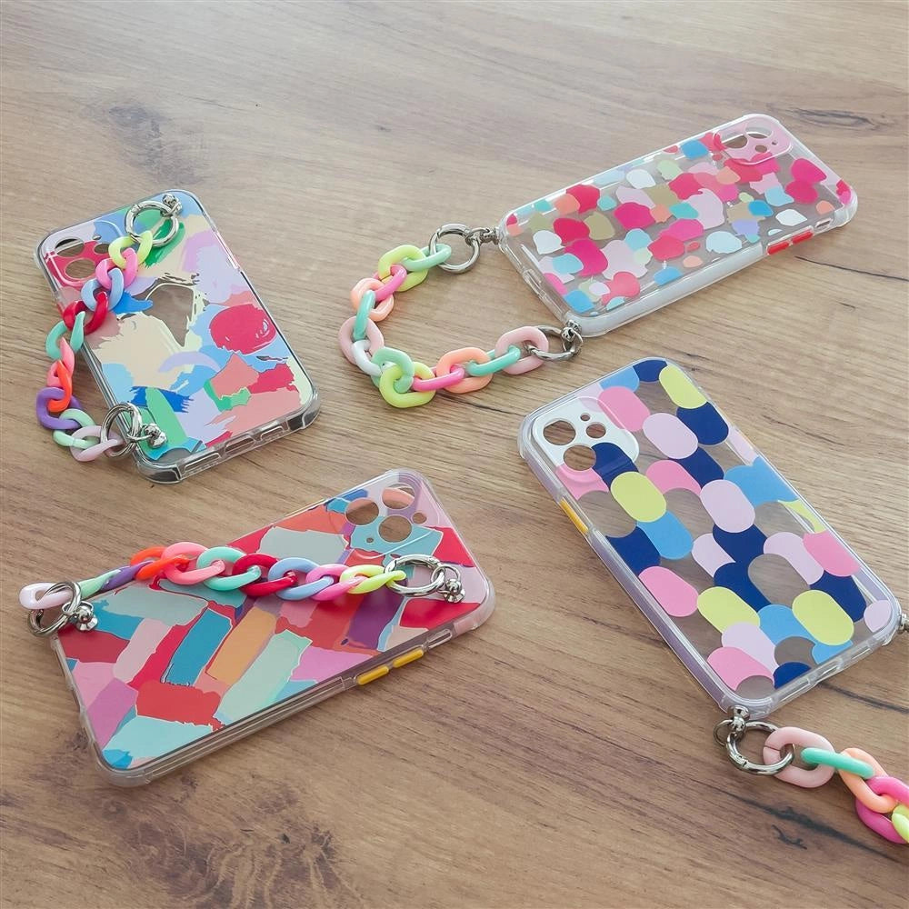 Color Chain Case żelowe do Xiaomi Redmi Note 10 5G wielokolorowy (3) – zdjęcie 9