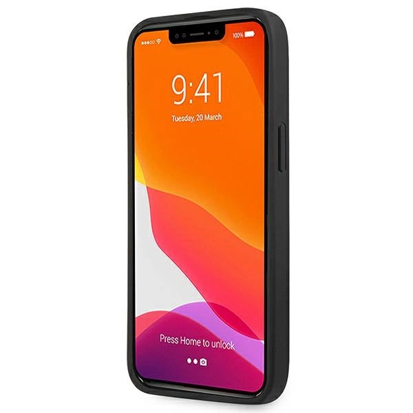 Etui BMW Leather Curve Perforate na iPhone 13 Pro / iPhone 13 - czerwone – zdjęcie 5