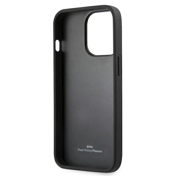 Etui BMW Leather Curve Perforate na iPhone 13 Pro / iPhone 13 - czerwone – zdjęcie 7