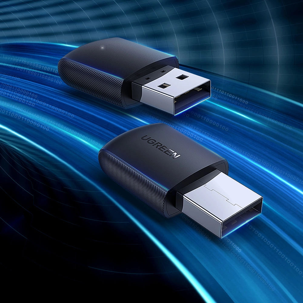 Ugreen dwuzakresowy adapter zewnętrzna karta sieciowa USB - WiFi 11ac – zdjęcie 4