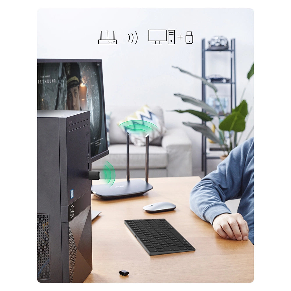 Ugreen dwuzakresowy adapter zewnętrzna karta sieciowa USB - WiFi 11ac – zdjęcie 11