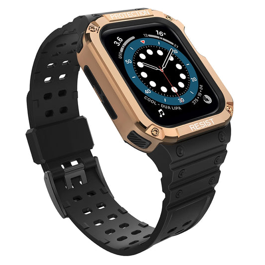 Pasek z etui do Apple Watch 38 / 40 / 41 mm opaska obudowa pancerna