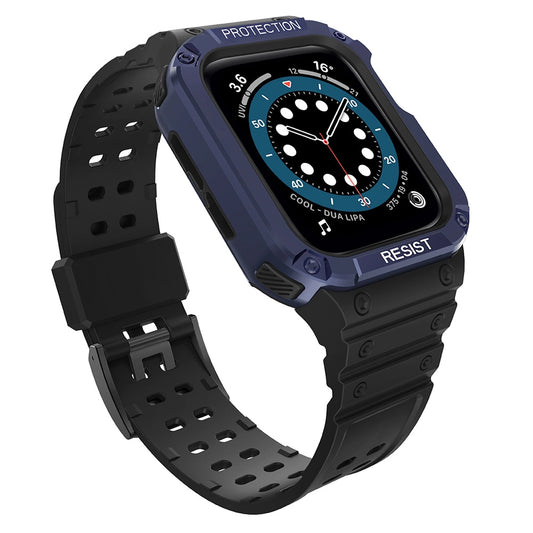 Pasek z etui do Apple Watch 38 / 40 / 41 mm opaska obudowa pancerna