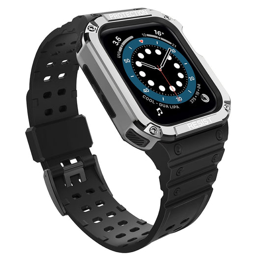 Pasek z etui do Apple Watch 38 / 40 / 41 mm opaska obudowa pancerna