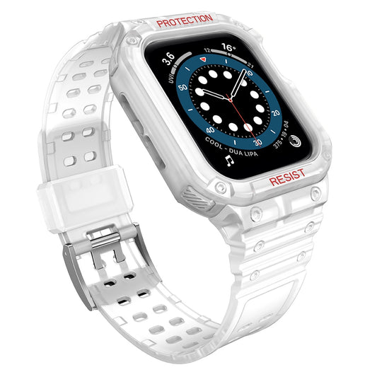 Pasek z etui do Apple Watch 38 / 40 / 41 mm opaska obudowa pancerna