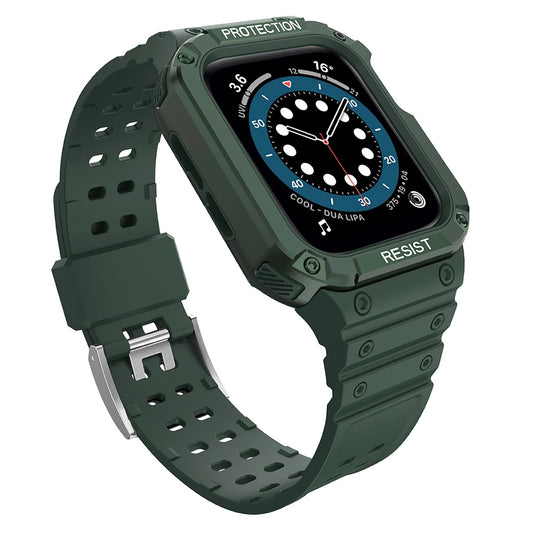 Pasek z etui do Apple Watch 38 / 40 / 41 mm opaska obudowa pancerna