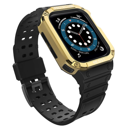 Pasek z etui do Apple Watch 42 / 44 / 45 mm opaska obudowa pancerna
