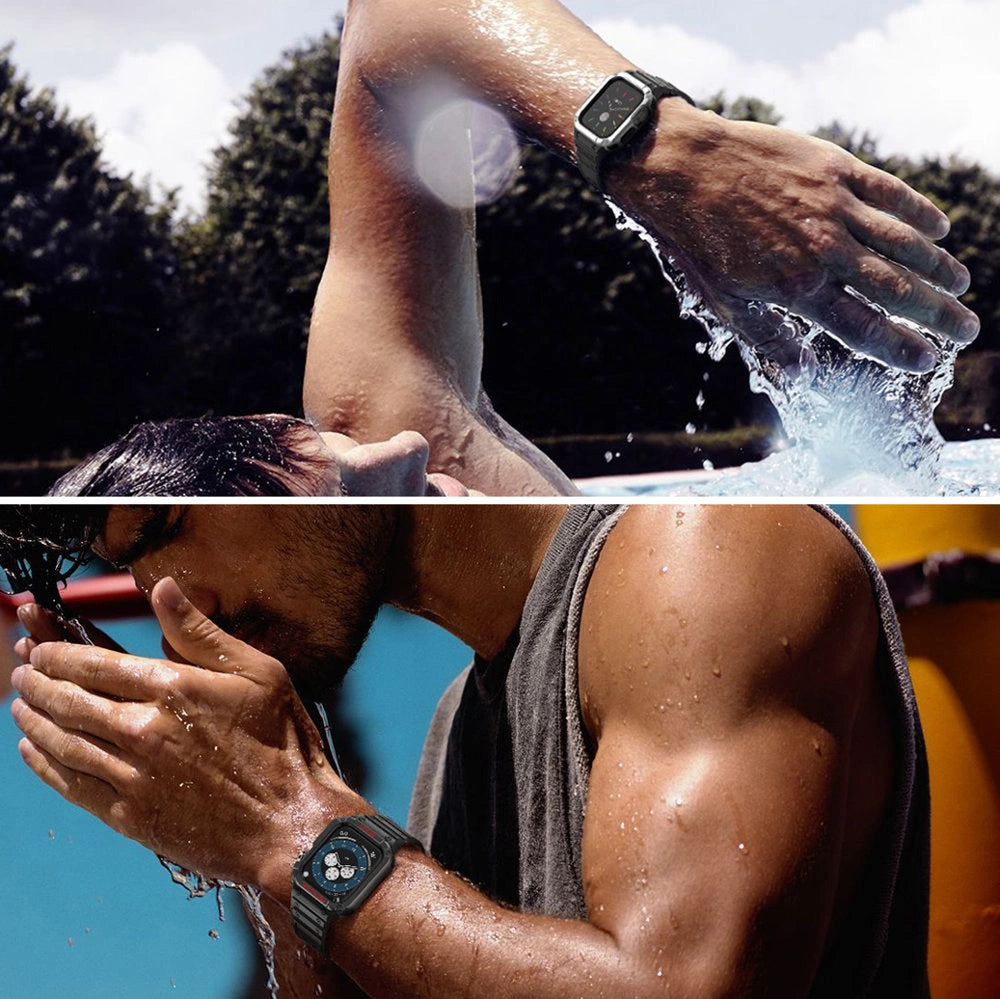 Pasek z etui ochronnym Protect Strap Band do Apple Watch 42 – zdjęcie 7
