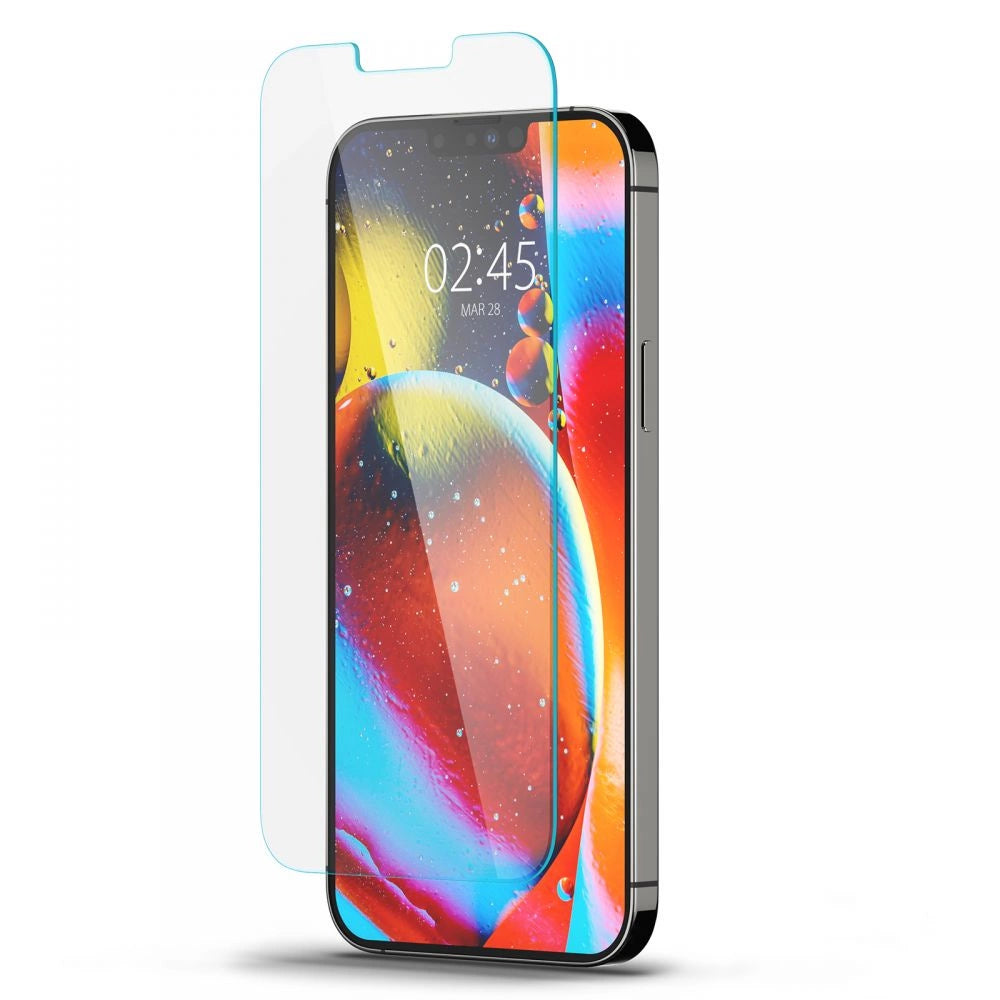 Szkło hartowane Spigen Glas.tR Slim na iPhone 13 / 13 Pro / 14 / 16e / 17e – zdjęcie 3