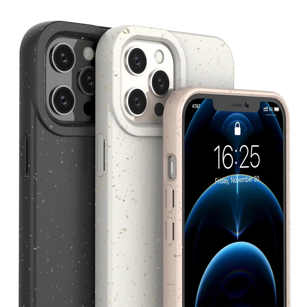 Eco Case etui do iPhone 12 Pro silikonowy pokrowiec do telefonu żółty – zdjęcie 2