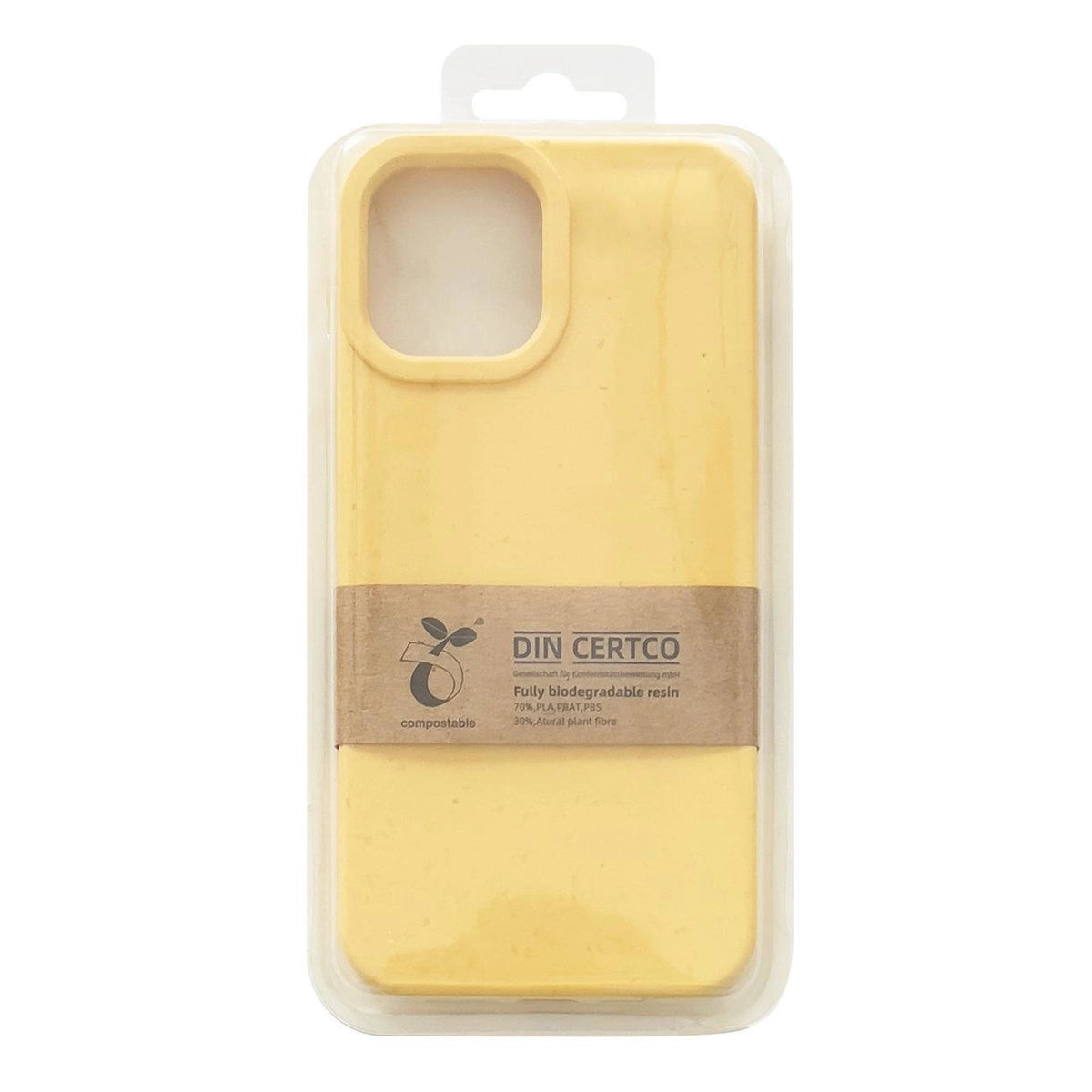 Eco Case etui do iPhone 12 Pro silikonowy pokrowiec do telefonu żółty – zdjęcie 3