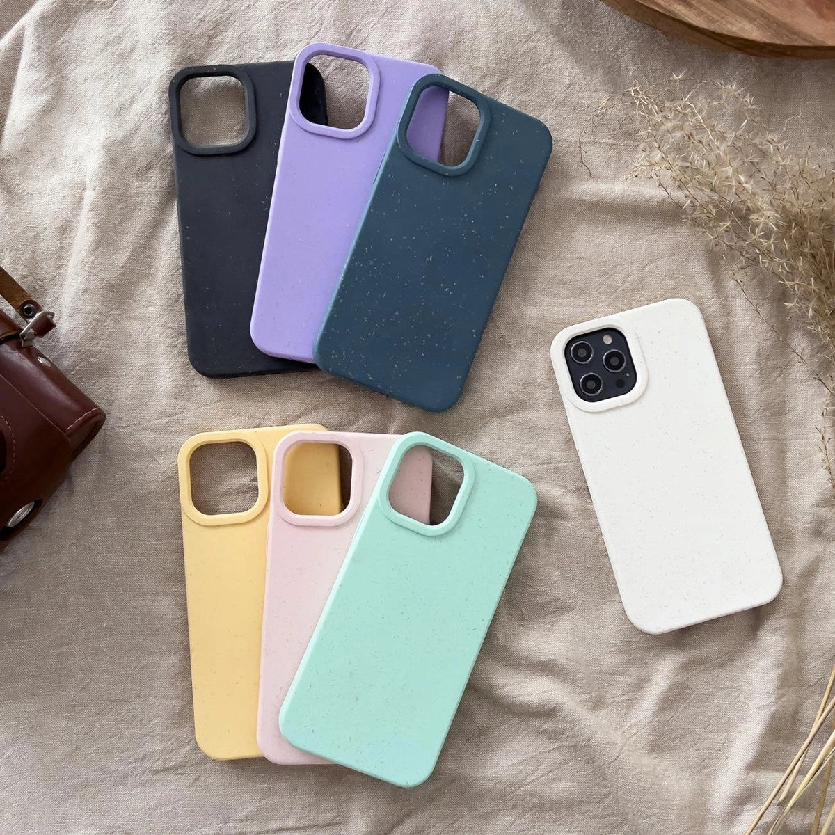 Eco Case etui do iPhone 12 Pro silikonowy pokrowiec do telefonu żółty – zdjęcie 5
