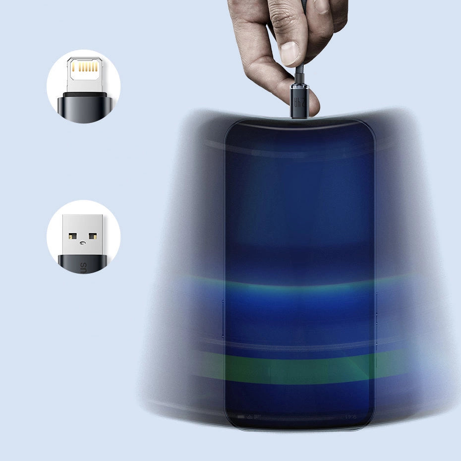 Baseus Crystal Shine Series kabel przewód USB do szybkiego ładowania i – zdjęcie 16