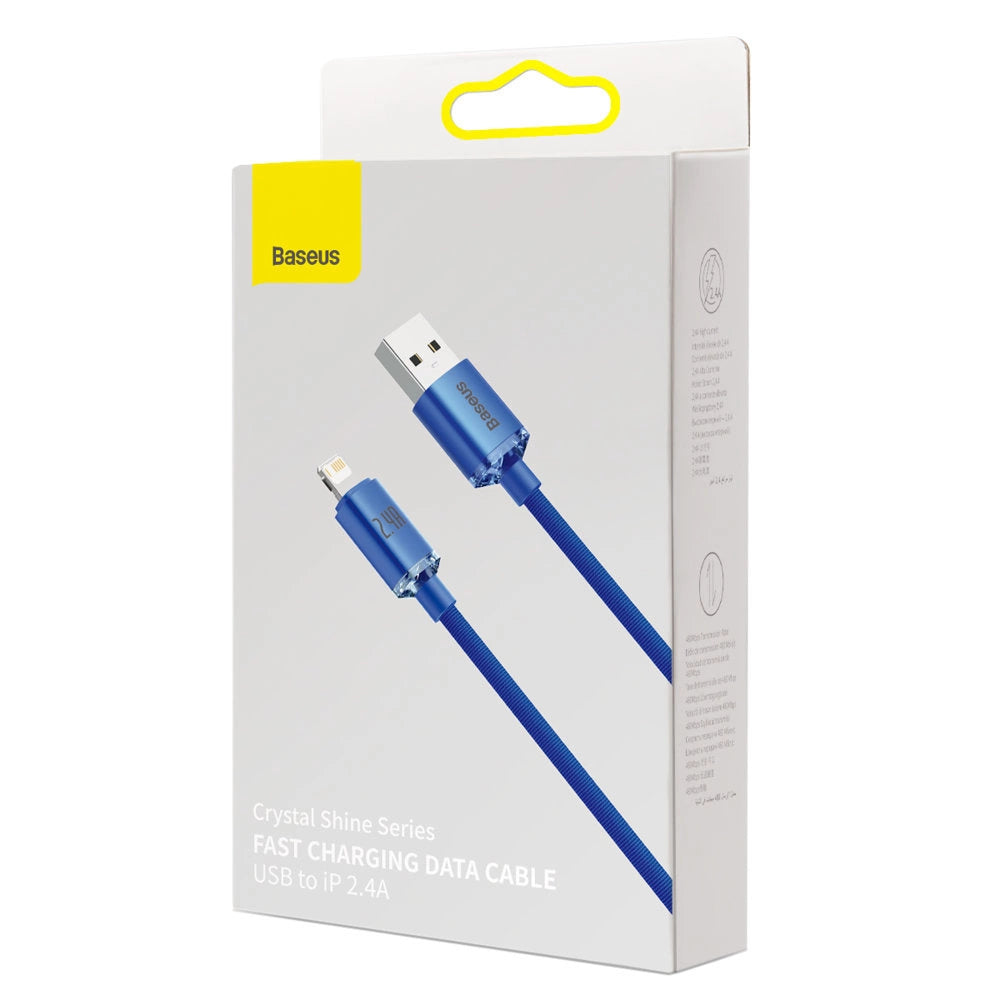 Baseus Crystal Shine Series kabel przewód USB do szybkiego ładowania i – zdjęcie 5