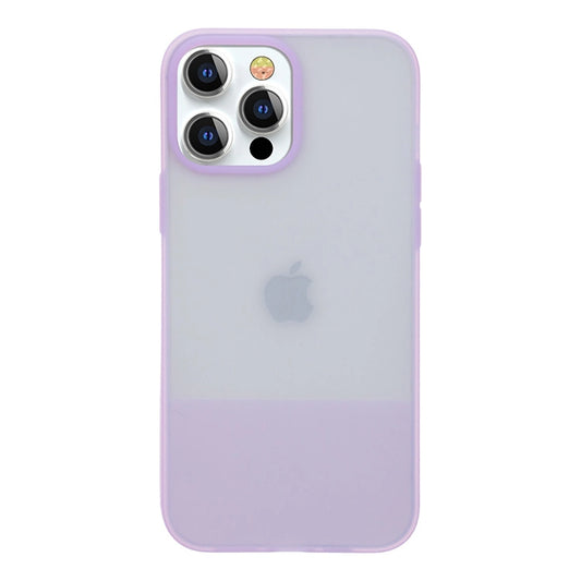 Kingxbar Plain Series etui do iPhone 13 Pro silikonowa obudowa fioletowy