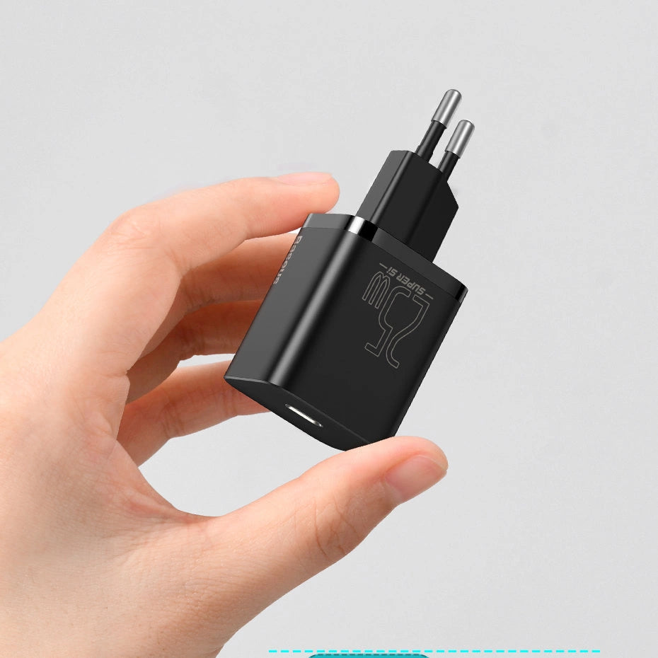 Baseus Si 1C szybka ładowarka USB Typ C 25W Power Delivery Quick Charge – zdjęcie 14
