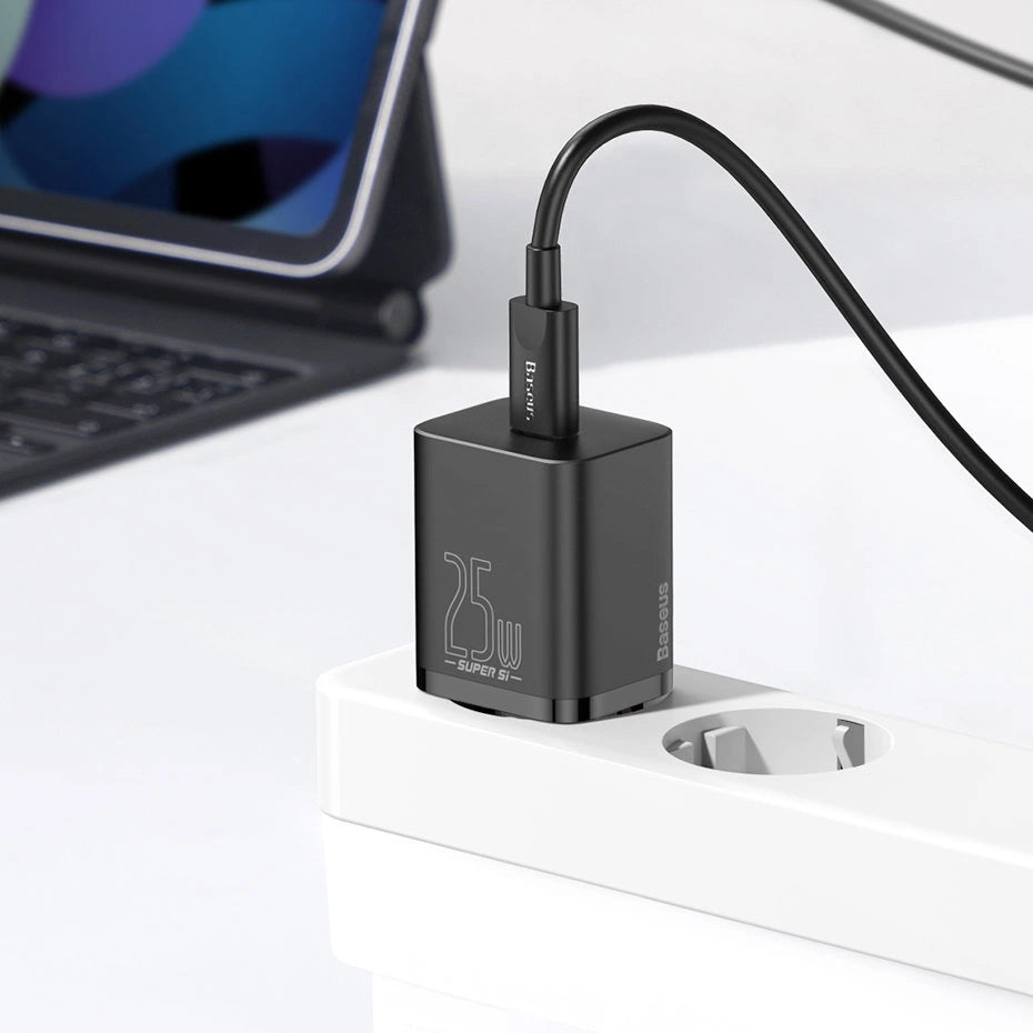 Baseus Si 1C szybka ładowarka USB Typ C 25W Power Delivery Quick Charge – zdjęcie 16