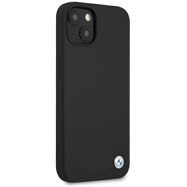 Etui BMW Silicone Signature na iPhone 13 mini - czarne – zdjęcie 4