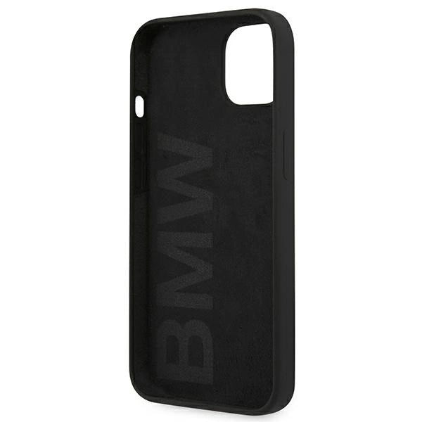 Etui BMW Silicone Signature na iPhone 13 mini - czarne – zdjęcie 7