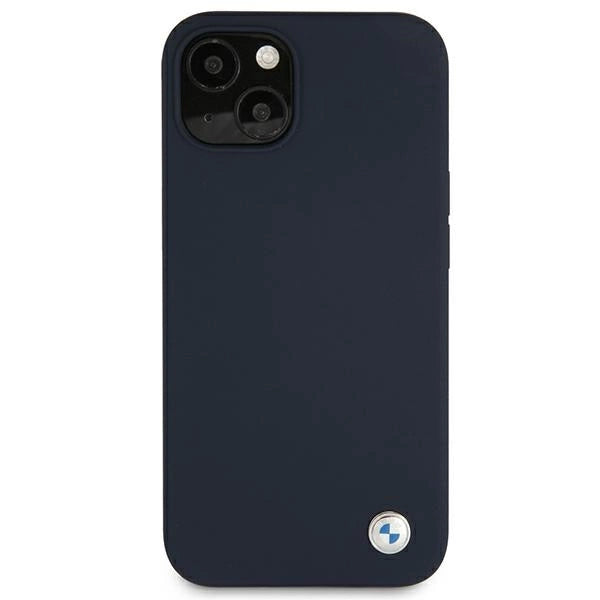 Etui BMW Silicone Signature na iPhone 13 mini - granatowe – zdjęcie 2