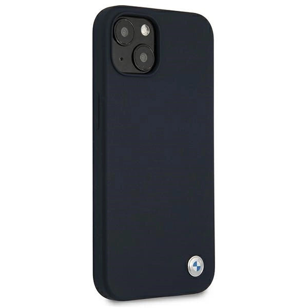 Etui BMW Silicone Signature na iPhone 13 mini - granatowe – zdjęcie 3