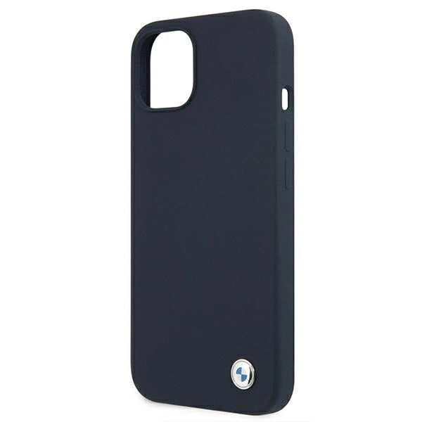 Etui BMW Silicone Signature na iPhone 13 mini - granatowe – zdjęcie 5
