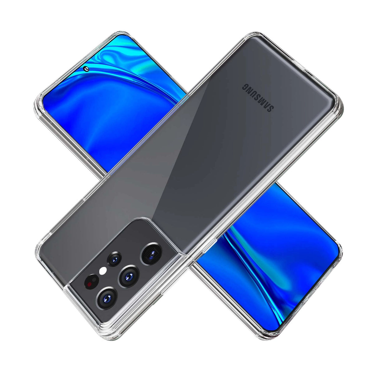 Etui 3mk Clear Case na Samsung Galaxy S21 Ultra 5G - przezroczyste – zdjęcie 2