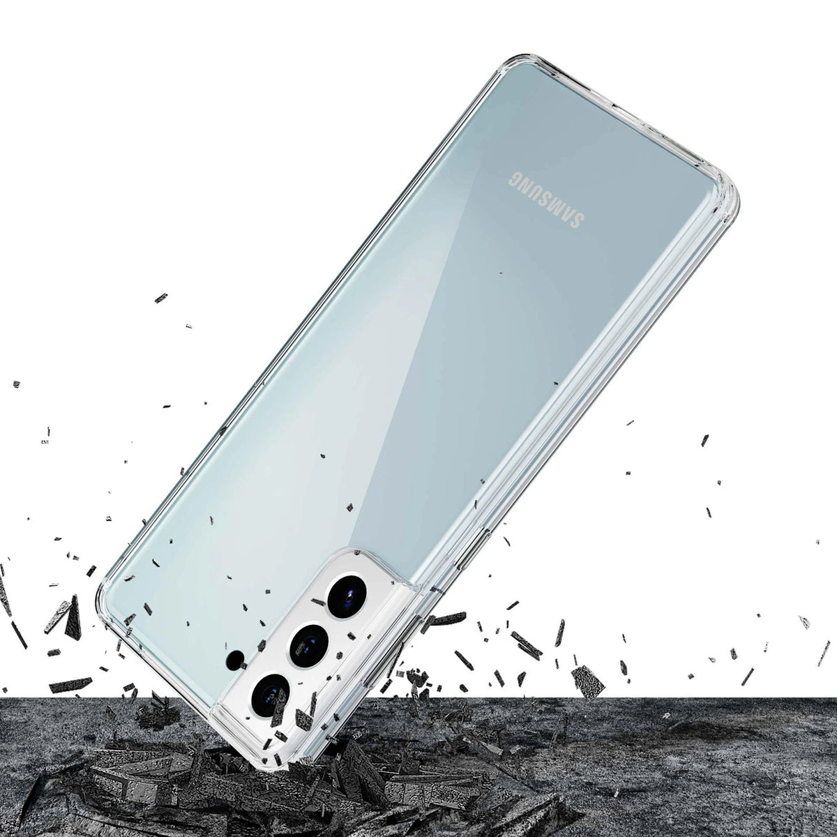 Etui 3mk Clear Case na Samsung Galaxy S21+ 5G - przezroczyste – zdjęcie 5
