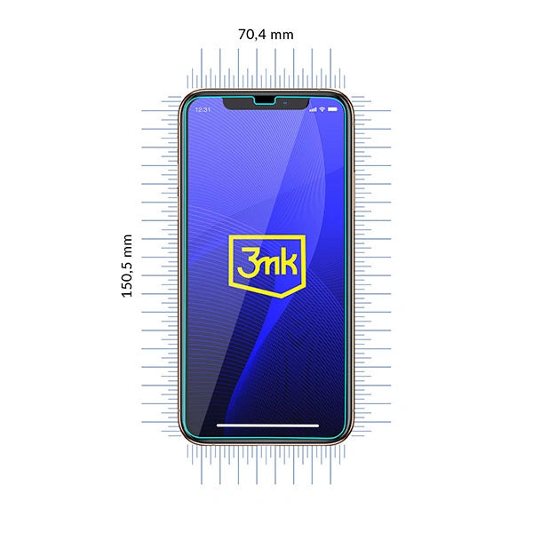 Szkło hybrydowe 3mk FlexibleGlass na iPhone 11 Pro Max – zdjęcie 8
