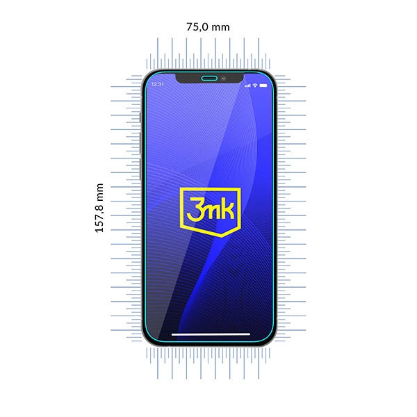Szkło hybrydowe 3mk FlexibleGlass na iPhone 12 Pro Max – zdjęcie 6