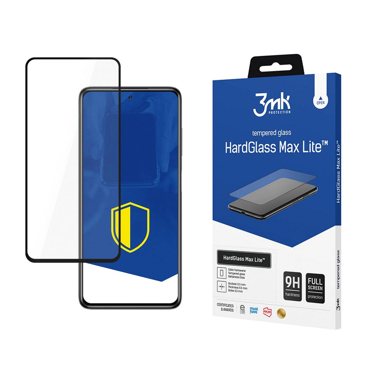 Szkło 9H 3mk HardGlass Max Lite na Xiaomi Poco X3