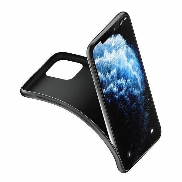 Etui 3mk Matt Case na iPhone 11 - czarne – zdjęcie 2