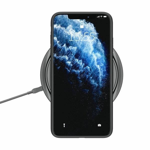 Etui 3mk Matt Case na iPhone 11 - czarne – zdjęcie 3