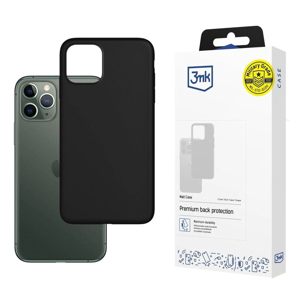 Etui 3mk Matt Case na iPhone 12/12 Pro - czarne