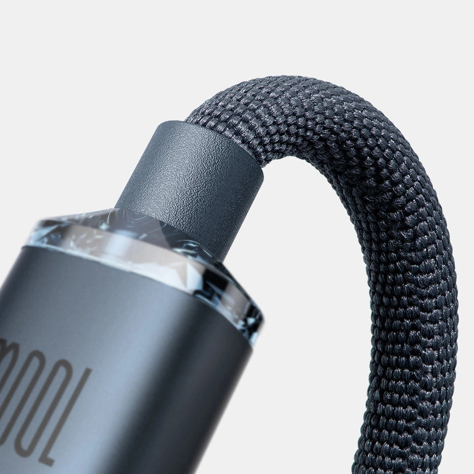 Kabel Baseus CAJY000605 USB-C - USB-C PD 100W 5A 480Mb/s 1,2m - fioletowy – zdjęcie 12