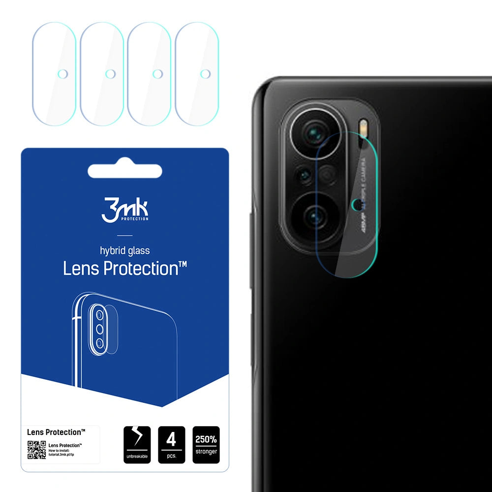 Szkło na aparat 3mk Lens Protection hybrydowe na Xiaomi Poco F3 5G