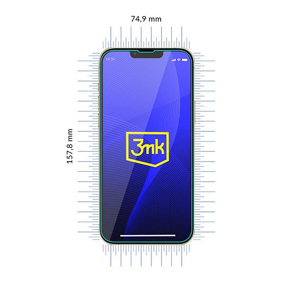 Szkło hybrydowe 3mk FlexibleGlass na iPhone 13 Pro Max – zdjęcie 8