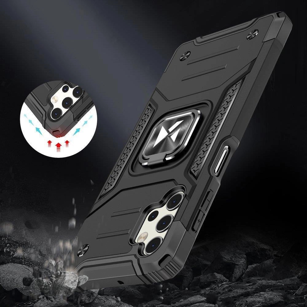 Wozinsky Ring Armor pancerne hybrydowe etui pokrowiec + magnetyczny uchwyt – zdjęcie 7