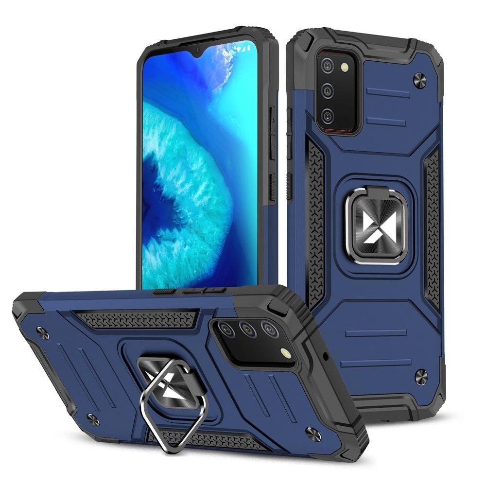 Wozinsky Ring Armor pancerne hybrydowe etui pokrowiec + magnetyczny uchwyt
