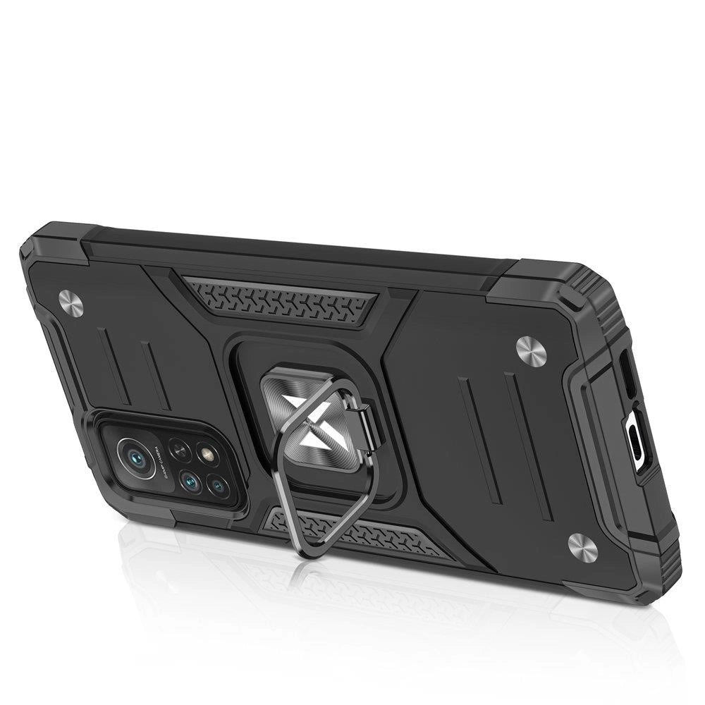 Wozinsky Ring Armor pancerne hybrydowe etui pokrowiec + magnetyczny uchwyt – zdjęcie 4